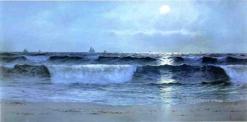 Seascape Painting - Alfred Thompson Bricher Seascape beachside